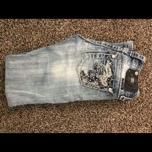Miss Me Bootcut Size 25 Jeans Light Wash